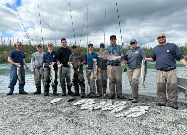 Sockeye Salmon on the Kenai River